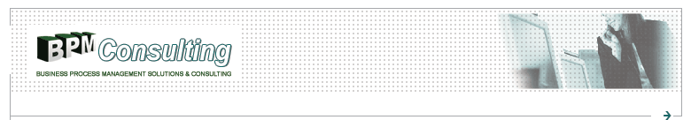 BPM Consulting  Business Process Management Consulting 
Procesn riadenie, sledovanie nkladov poda innost (Activity Based Costing),  strategick hodnotenie vkonnosti (Balanced Scorecard), manarske a IT poradenstvo. 
Ponkame Vm rieenia a poradensko-konzultan sluby v oblasti BPM na zabezpeenie dlhodobej prosperity a dosahovanie stanovench cieov.